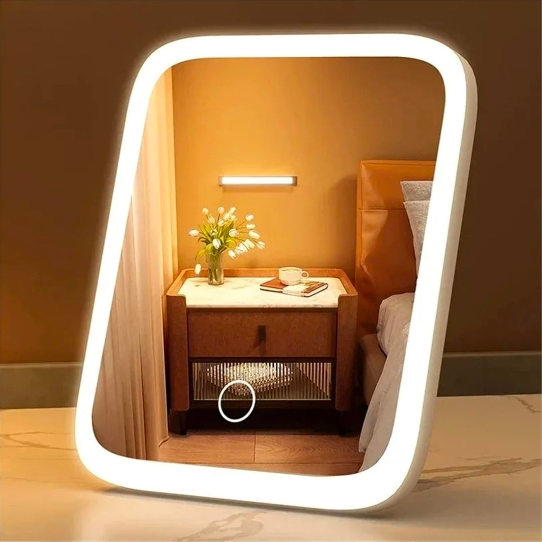 Luxury Touch LED Makeup Mirror✨