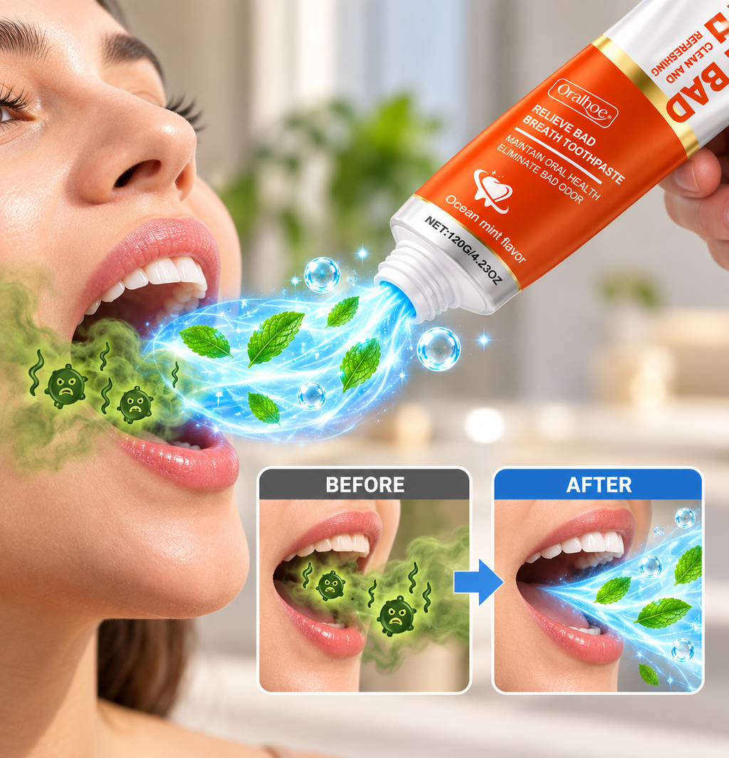 Relieve Bad Breath Toothpaste